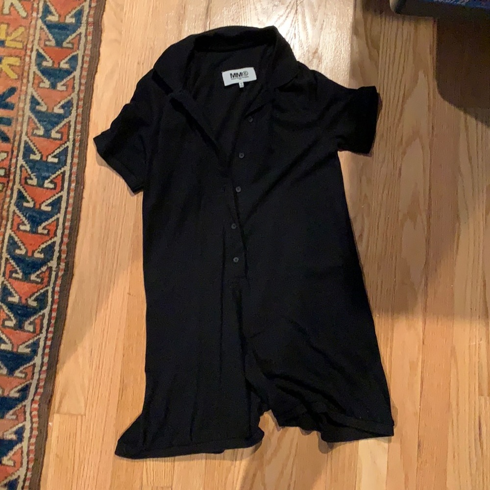 MM6 Maison Martin Margiela Collared Romper